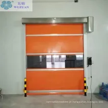 Porta do obturador de rolos de alta velocidade industrial de PVC